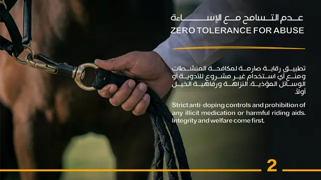 Zero Tolerance for Abuse